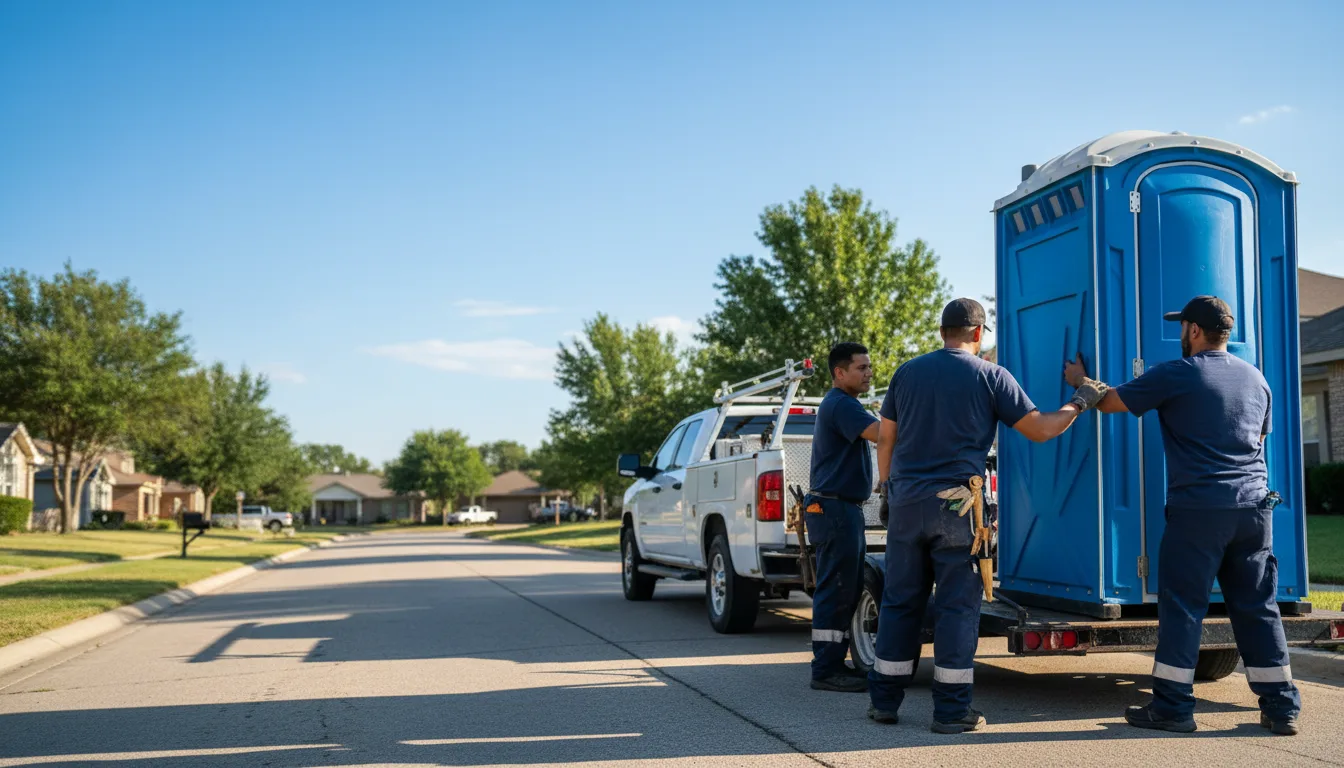 Portable Toilet Rental in Bonnerdale, AR near me
